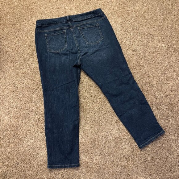 Torrid Jeans Womens 16S Blue Perfect Boyfriend Vintage Stretch Cotton Casual - Picture 2 of 8